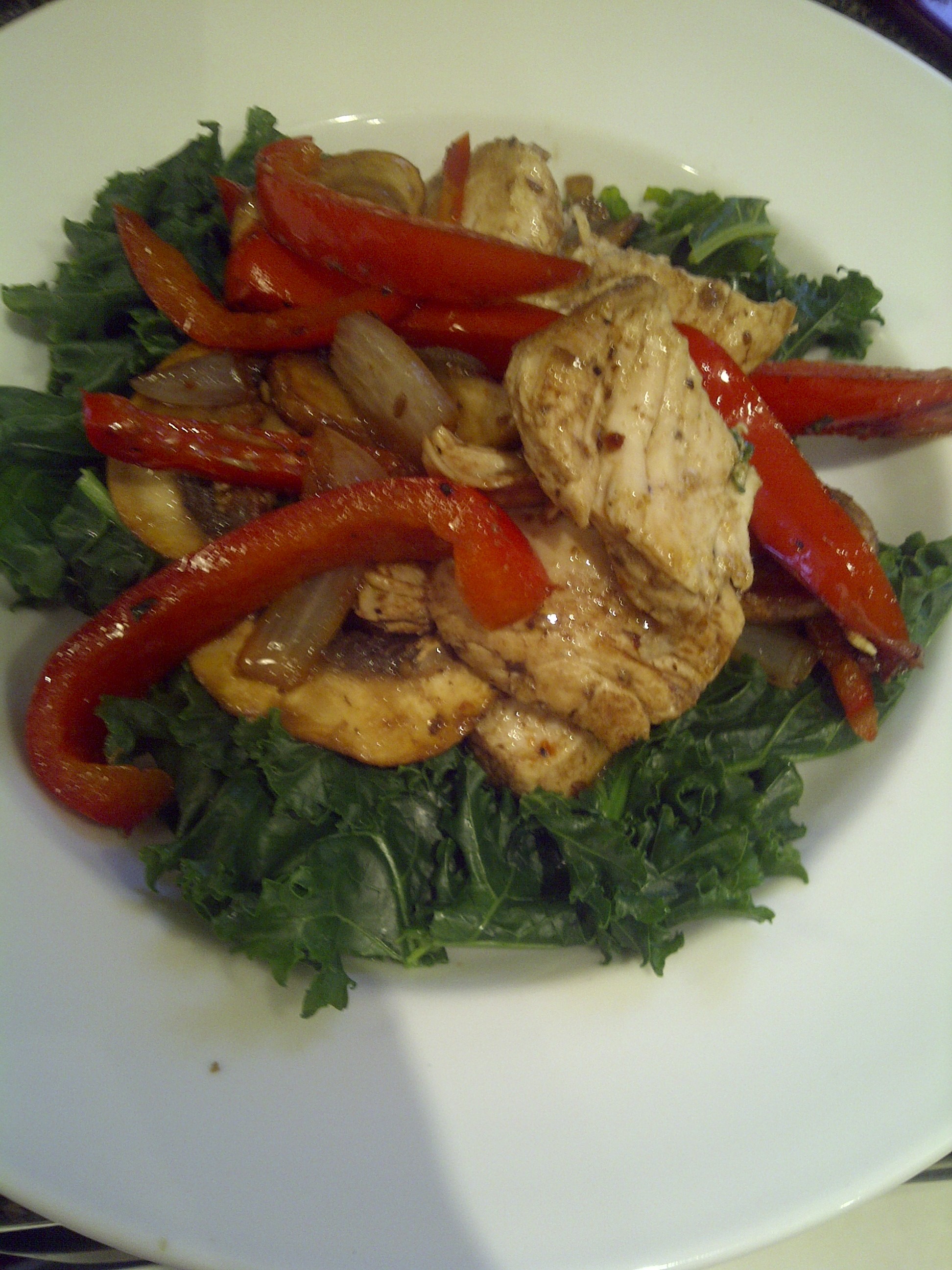 Balsamic Chicken & Pepper Stir-Fry | Healthy Eating Active Living™